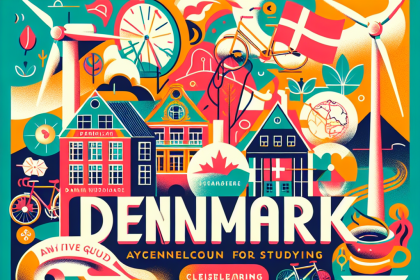 Why is Denmark known as the happiest country to study?