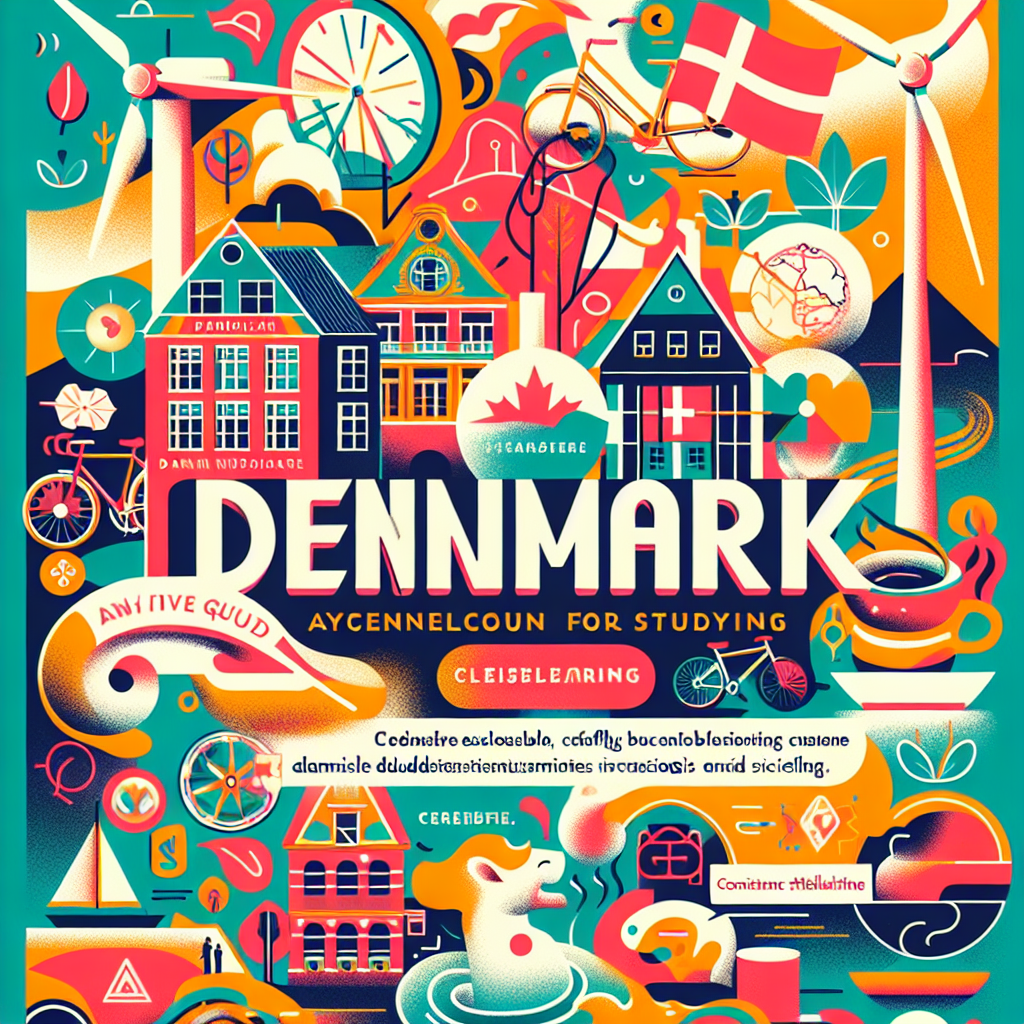 Why is Denmark known as the happiest country to study?