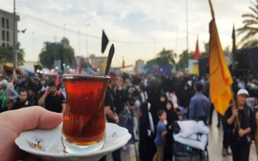 Arbaeen walking tea and coffee