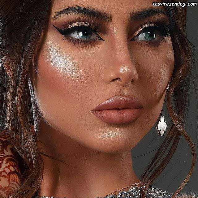 Gulf bridal makeup model 