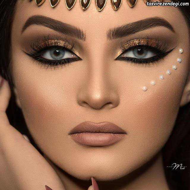 Arabic bridal makeup 