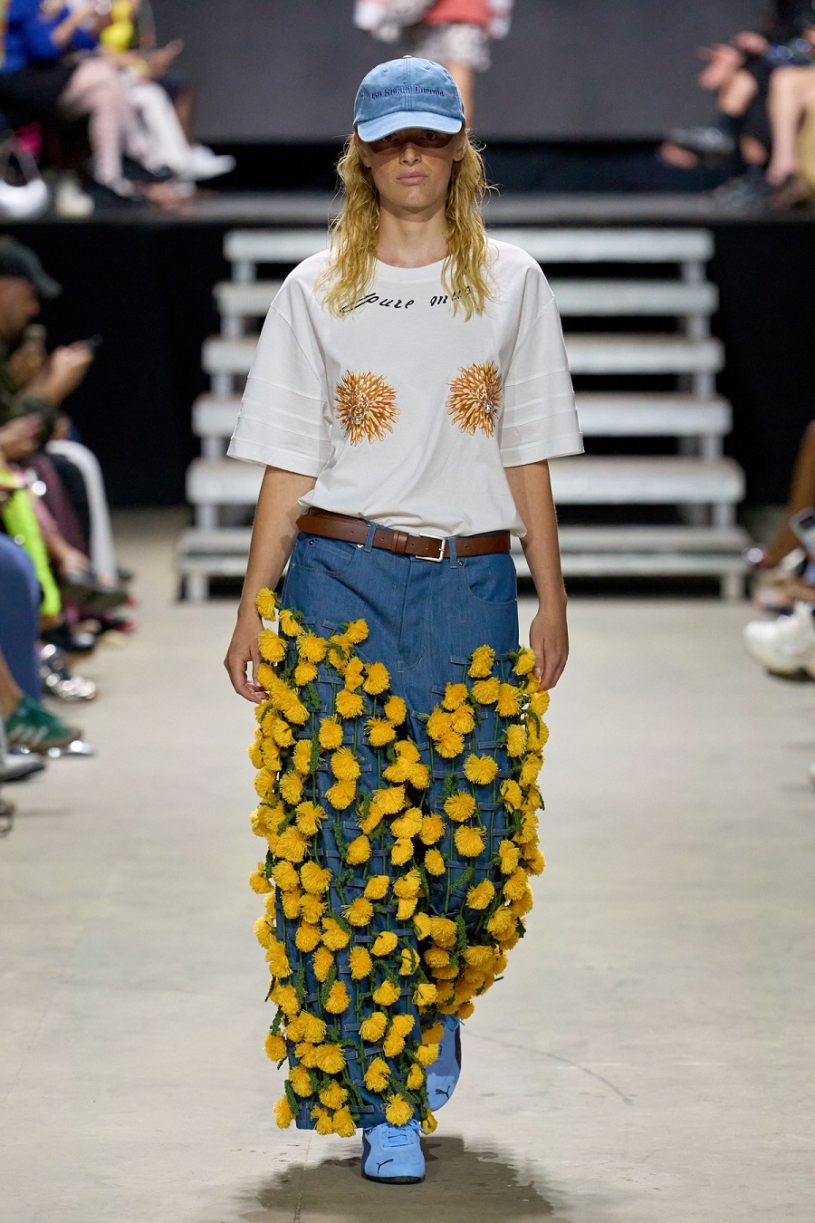 Pants with special textures