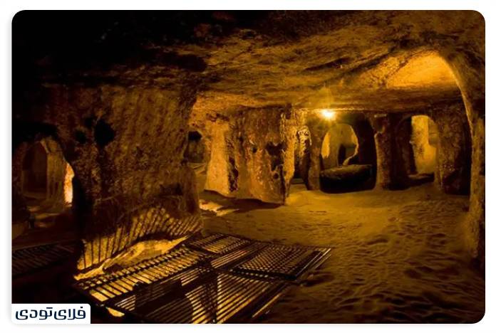 The underground city of Ozkonak