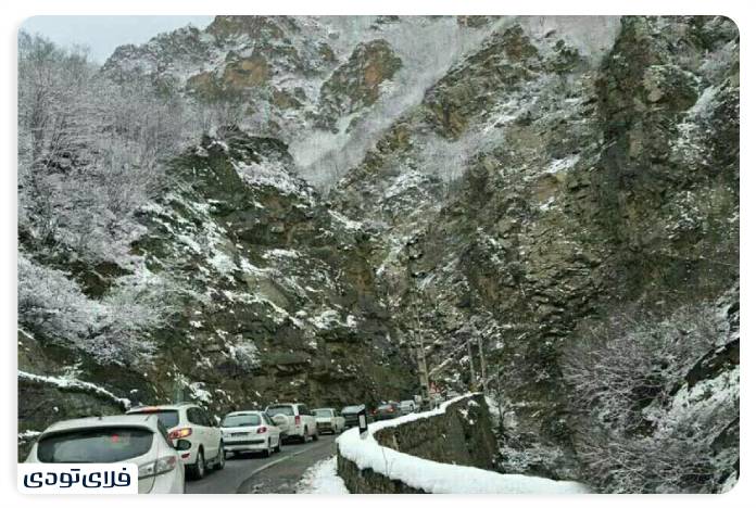 Hazar Cham pass in Taleghan