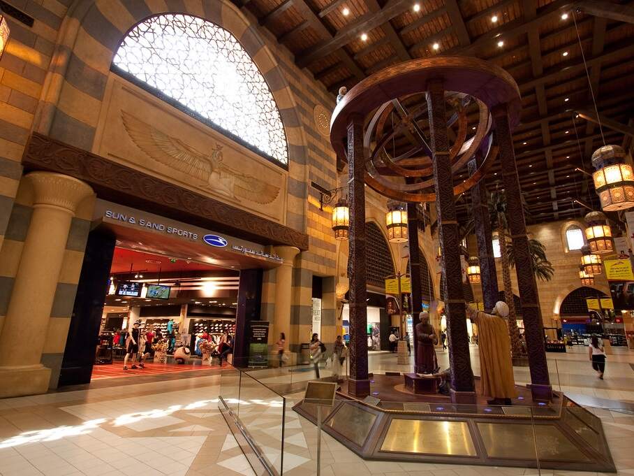 Egypt section of Ibn Battuta shopping center