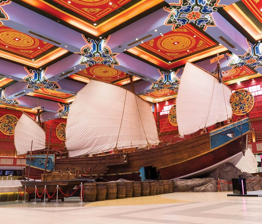 China section of Ibn Battuta shopping center