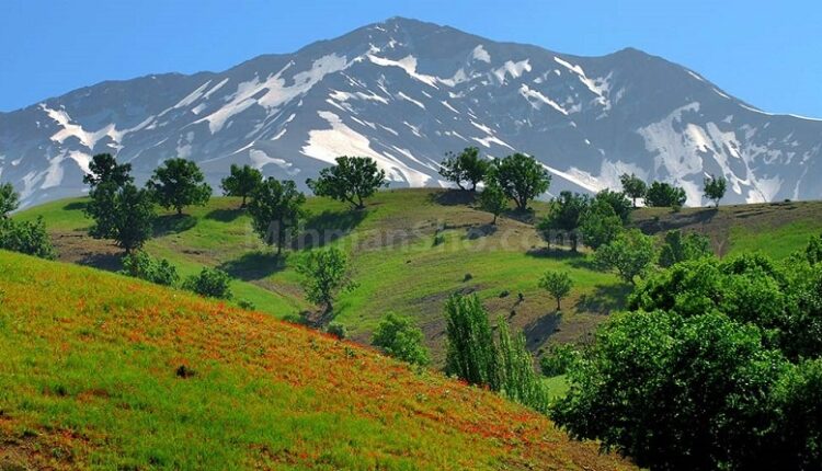 A picture of Chalgerd, one of the destinations of summer travel to the cool cities of Iran