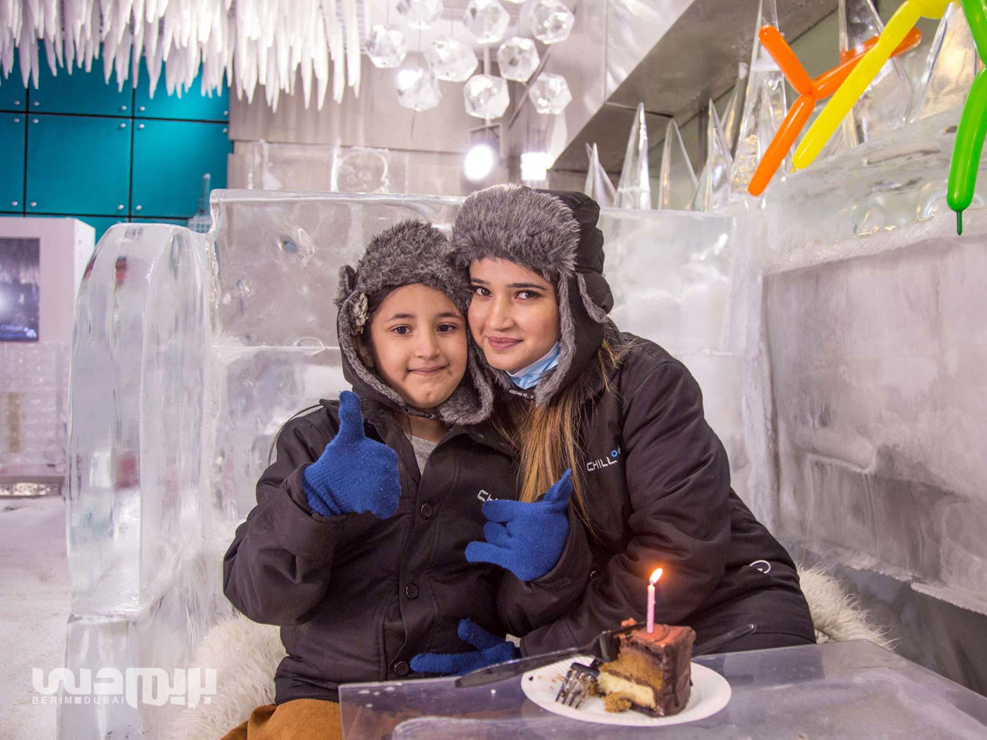 Ice restaurant cafe in Dubai chillout