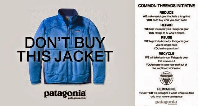 Patagonia Sustainable Fashion Campaign