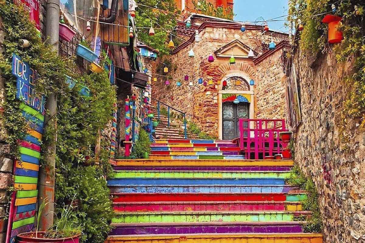 Balat neighborhood of Istanbul