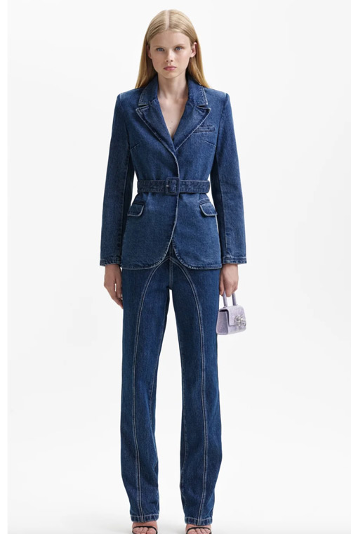 Jeans suit