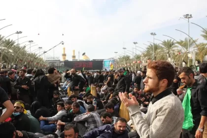 Arbaeen walk and observing important points in a large crowd