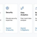 Gemini artificial intelligence services at the Google Cloud Next event