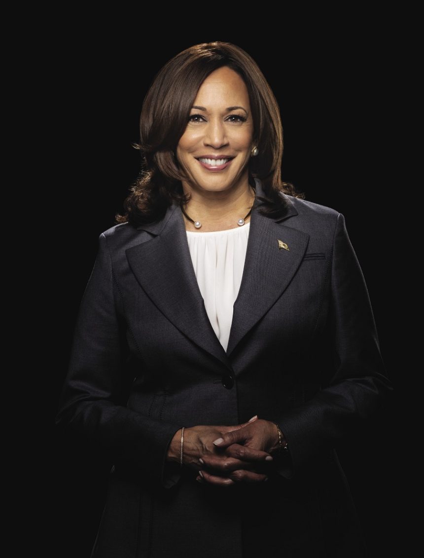 Kamla Harris is the first woman to be the vice president of the United States.