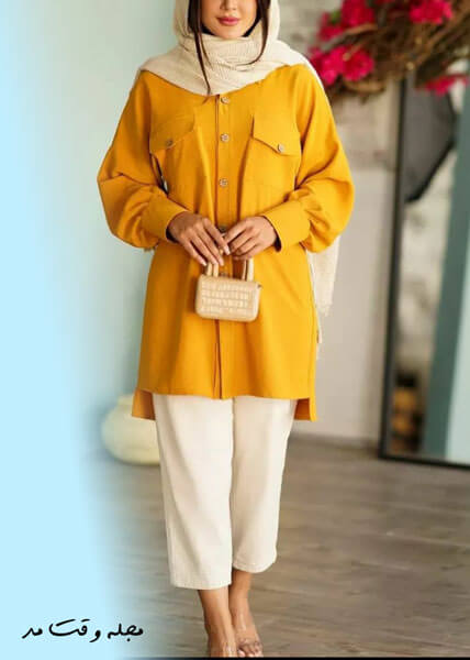 The most fashionable model of the front closed coat trended in the new year