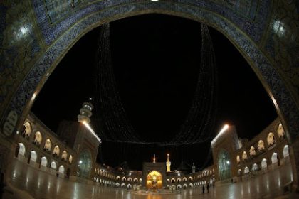 ceremonies are held in Mashhad