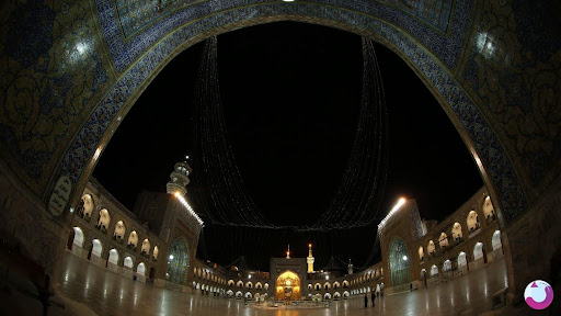 ceremonies are held in Mashhad
