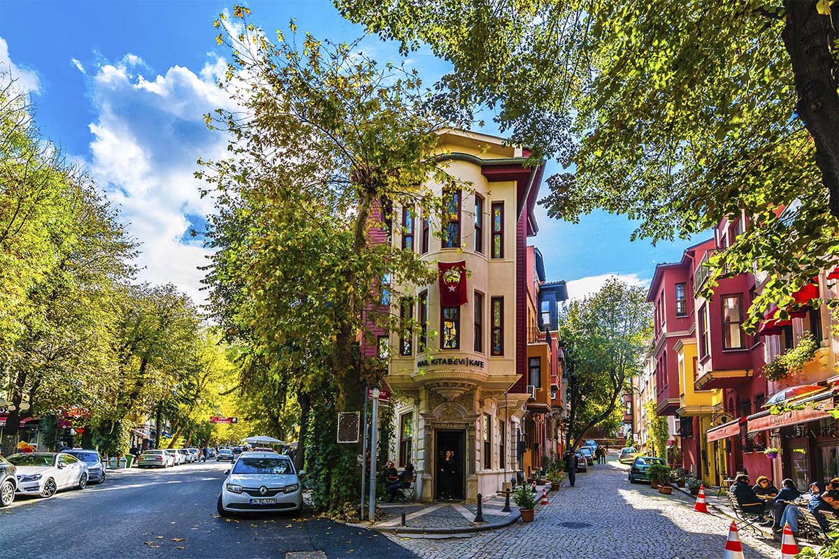 Balat neighborhood of Istanbul