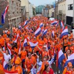 The population of the Netherlands