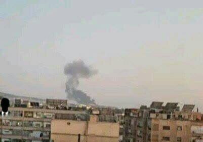 Zionist air strikes on Syria + photos