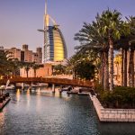 A picture of the city of Dubai