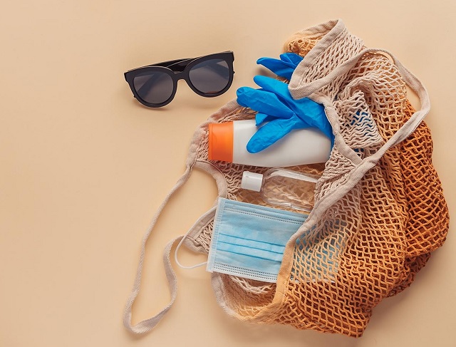 First, prepare the bag of personal and hygiene items