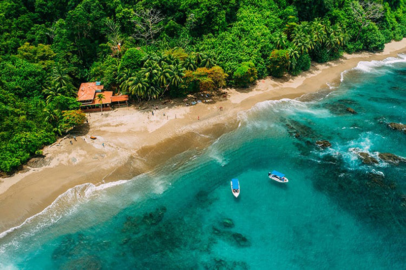 The coast of Costa Rica. Photo from wanderluststorytellers website