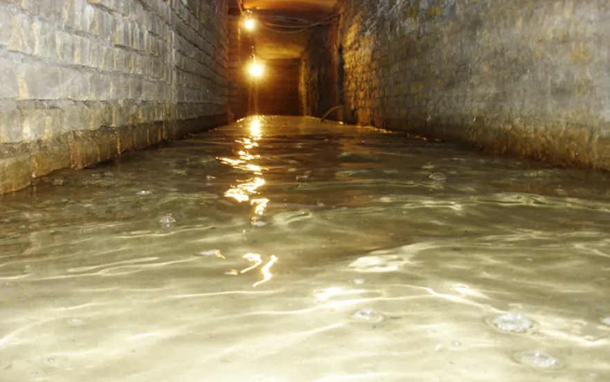 The cellar of the shrine of Hazrat Abbas