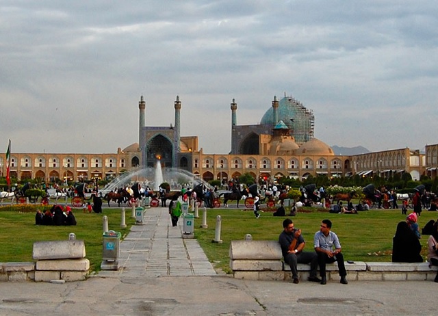 Naqsh Jahan Square is one of the famous places in Isfahan