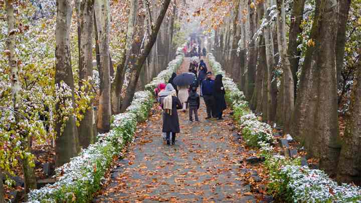 Sightseeing places in Tehran - Jamshidieh Park