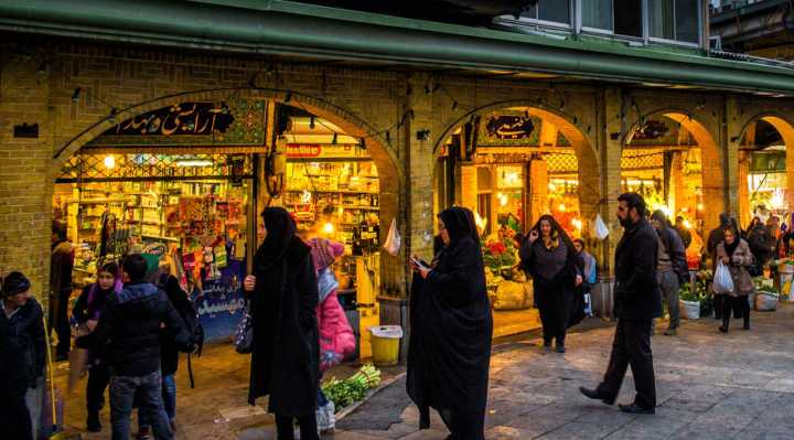 Sightseeing places in Tehran - Tajrish market