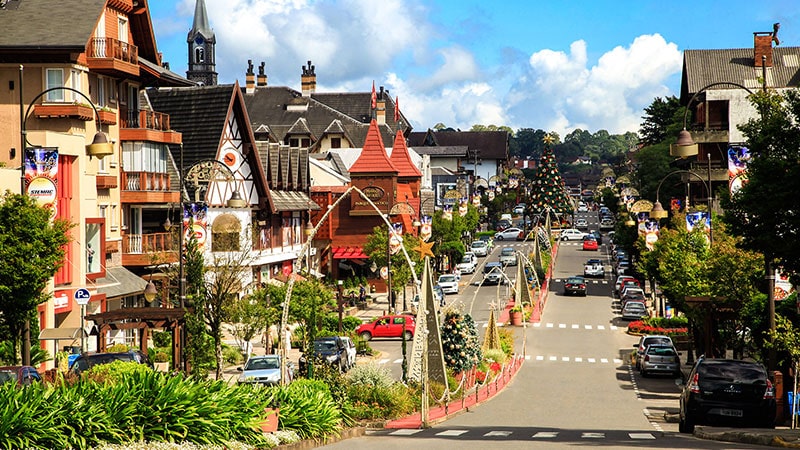 Gramado (Gramado); Known as the Switzerland of Brazil