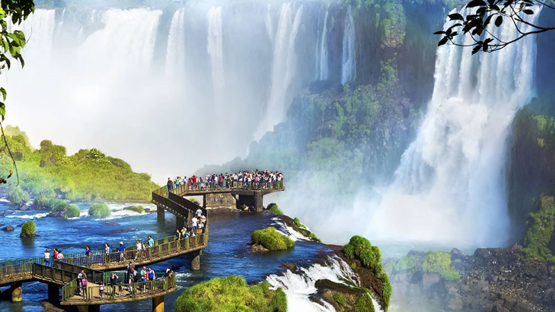Foz do Iguaçu, Paraná; Home to one of the largest waterfalls in the world