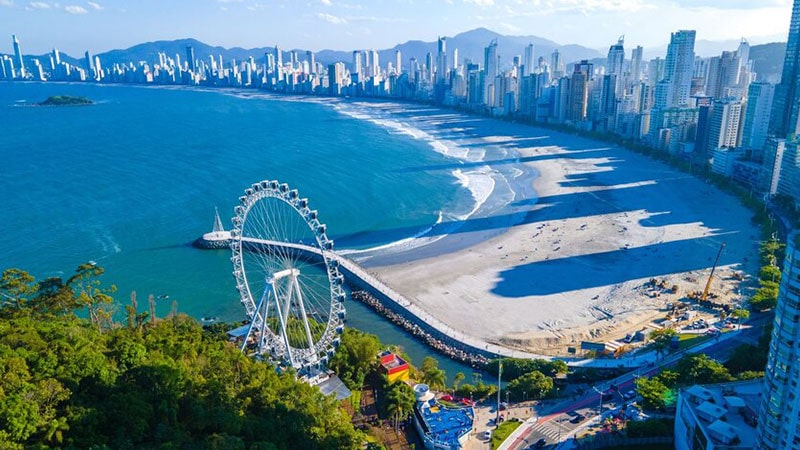 Balneario Camboriu, Santa Catarina; From the coastal destinations of Brazil
