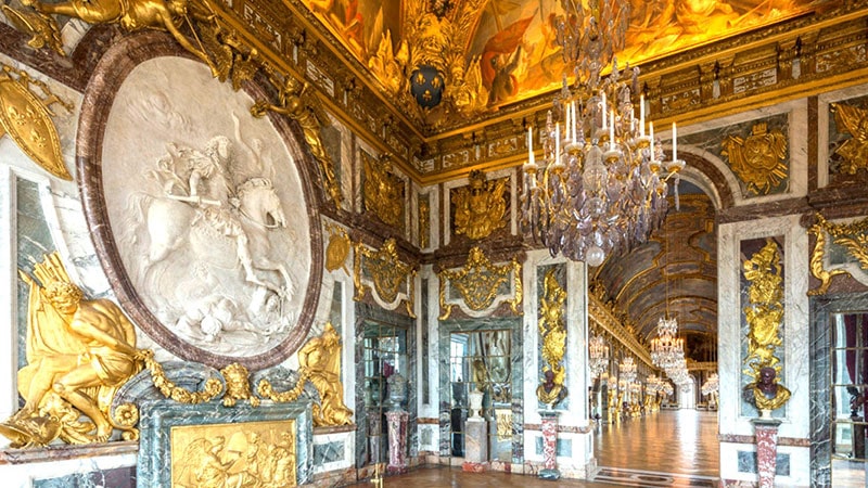 Palace of Versailles is one of the most visited attractions in Paris