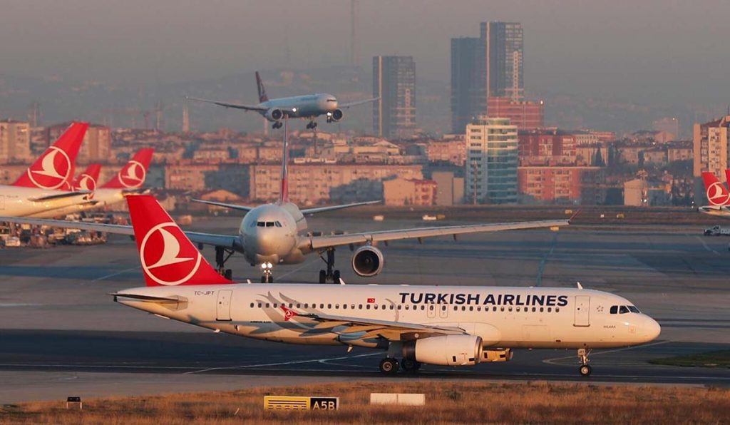 Distance from Istanbul Airport to Canadian Embassy