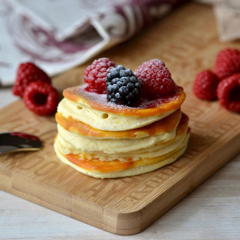 Soap in the form of pancakes