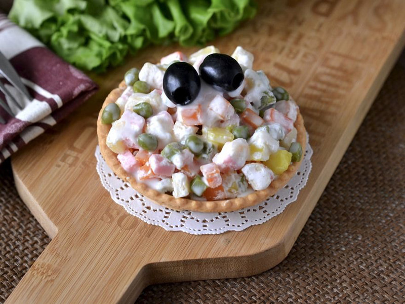 Soap in the form of a food tart