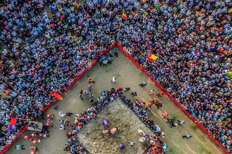 A century-old traditional wrestling match in Chittagong, Bangladesh