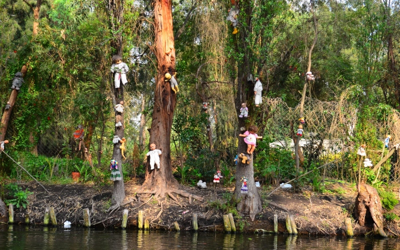 Mexico's Island of the Dolls; Photo source: afar.com site. Photographer: avf71