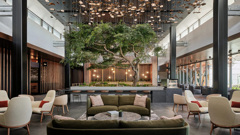 American Express Centurion Lounge Furniture at Atlanta Airport; Photo Source: Conde Nast Traveler, Photographer: Unknown