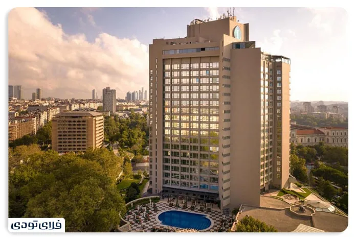 Intercontinental Hotel, one of the best luxury hotels in Taksim Square, Istanbul