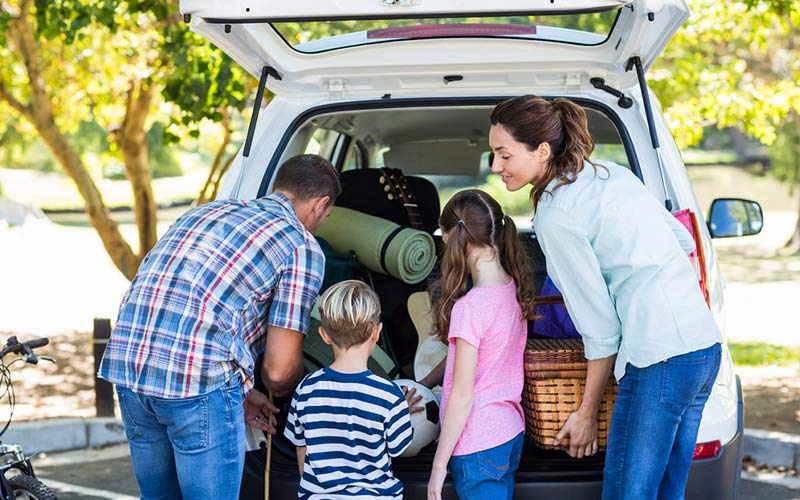 Family trip by car