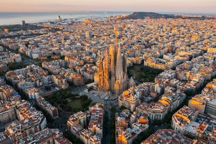 Antoni Gaudi's famous works in Barcelona