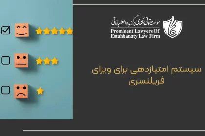 Scoring system for freelance visa