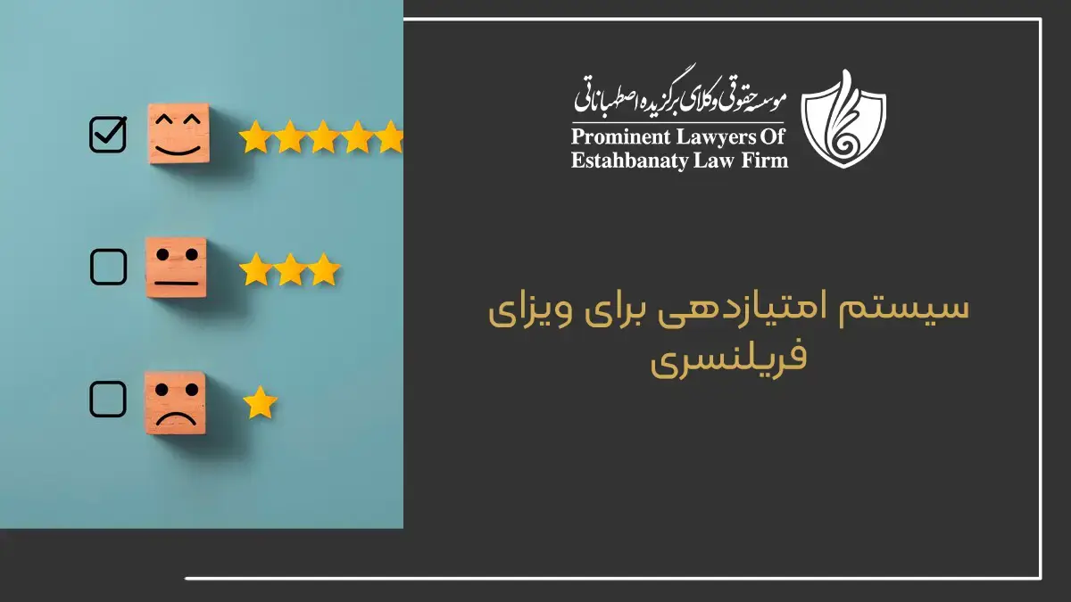 Scoring system for freelance visa