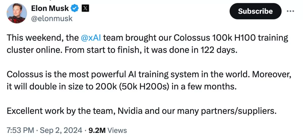 Colossus mask and setup