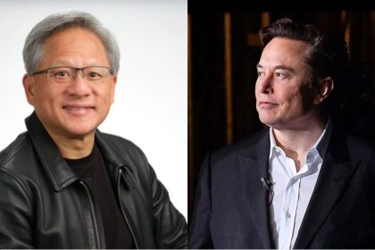Jensen Huang and Elon Musk