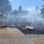 The images of Hezbollah's massive rocket attack / occupied Safad were set on fire