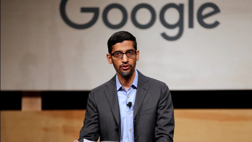 Sundar Pichai, CEO of Google
